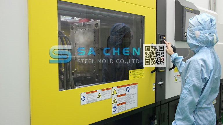 SA CHEN-Taiwan Medical part mold manufacture and clean room mass production